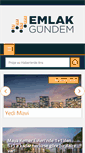 Mobile Screenshot of emlakgundem.com